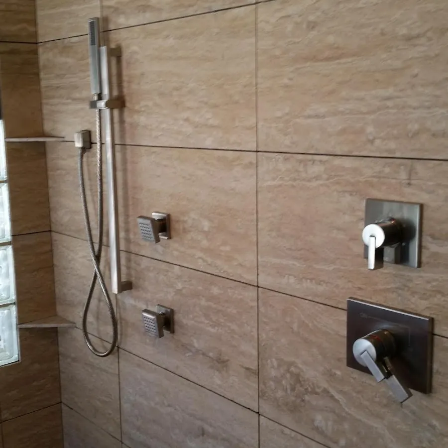Shower fixture installation for Frozen Pipe Repair in Newtown